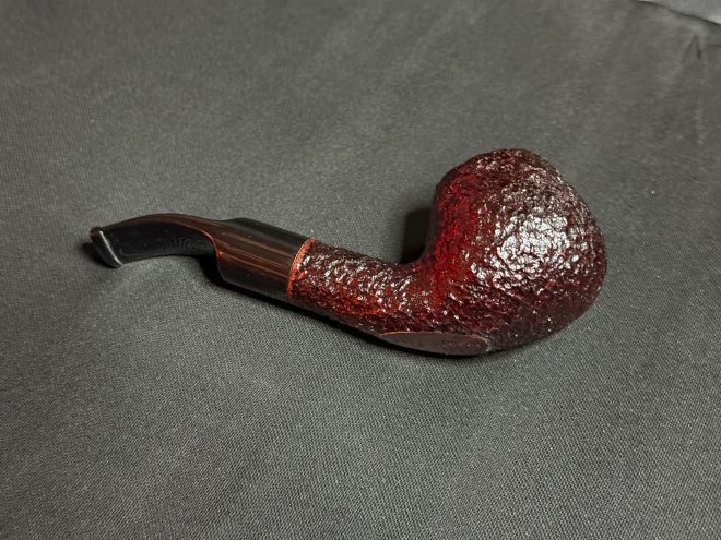 The Scholar --  Savinelli Rossi Sitting Brandy Shape 8644 - Image 4