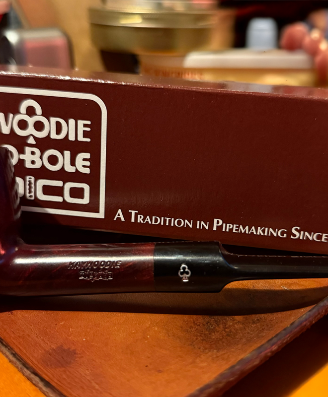 The Scholar --  Kaywoodie New UnSmoked Billiard